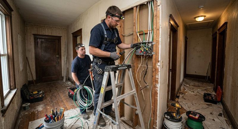 Soffit Lighting Wiring in Heber City, UT